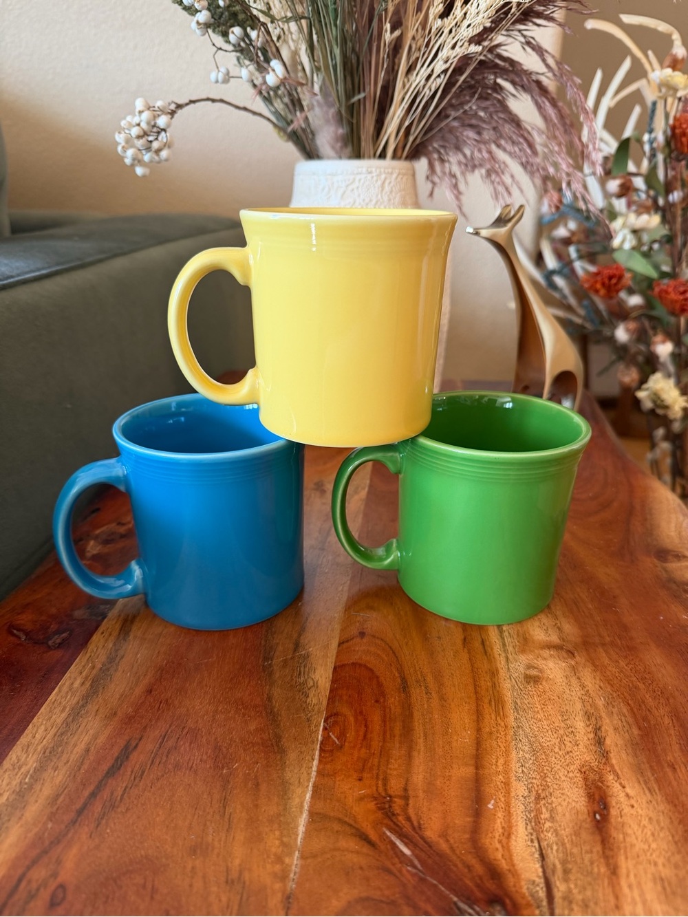 Fiesta coffee mugs set